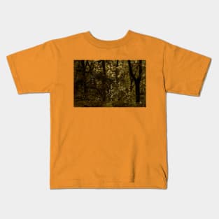 Deep Autumn Forest Kids T-Shirt